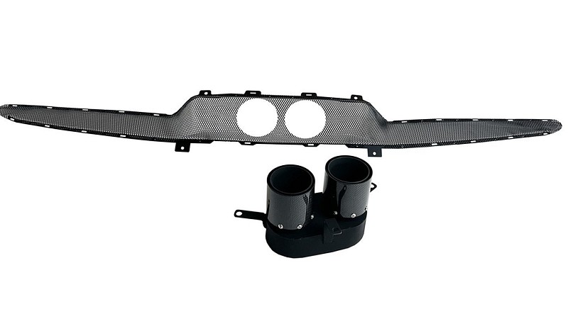 Photo of Novitec Carbon Fibre Dual Tailpipes for the Ferrari 296 GTB/GTS - Image 4